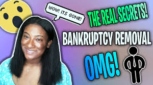 Check your credit report for bankruptcy errors. Remove Bankruptcy From Your Credit Report Fast By Doing This Secrets Revealed Youtube