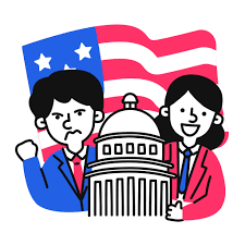 Search more high quality free transparent png images on pngkey.com and share it with your friends. Usa Congress Election Free Icon Of Us Election 2020 Illustrations