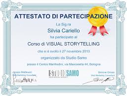 Attestato di frequenza di corsi asa. Attestati Pillole Di Web