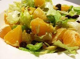Ensalada De Lechuga Y Naranja Ensalada Con Naranja Ensaladas Alimentacion Sana