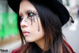 spider web eye makeup tokyo fashion news
