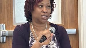 Mother of domestic-violence victim speaks at Beacon Center town hall