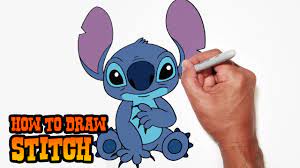 Then use the airbrush with 60% transparent paint for the darks and then for the highlights. How To Draw Stitch Lilo And Stitch Youtube