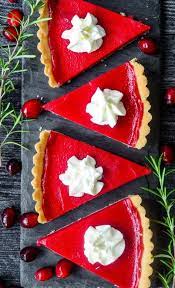 Cranberry And Rosemary Curd Tart With Shortbread Crust Recipe Super Easy Dessert Recipe Dessert Recipes Easy Cranberry Curd Tart Recipe