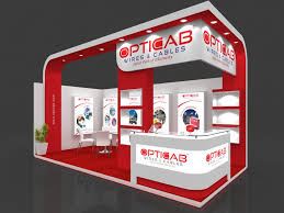 Exhibition Booth 3d Model 6x3 Mtr Ad Booth Exhibition Model Mtr In 2020 Exhibition Stall Exhibition Booth Exhibition Stand Design