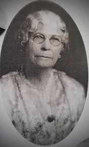 My mother Lorena Westfall at Rainey Fabricating in the old Trimble school