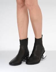 Shop the latest collections in women's luxury clothing & accessories with maison margiela mm6. Maison Martin Margiela Margiela Mm6 Ankle Boots With Metallic Flared Heel Heroine