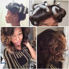 Video Flexi Rod Tutorial On Transitioning Or Relaxed Hair Relaxed Hair Natural Hair Styles Hair