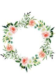 Peach Floral Watercolor Clipart Watercolor Clipart Peach Etsy Floral Wreaths Illustration Painted Floral Wreath Floral Wreath Watercolor