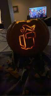 Among Us Ghost Pumpkin Carving Pumpkin Carving Character Pumpkins Carving