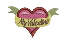 Download Heart With Ribbon My Valentine Creative Fabrica SVG Cut Files