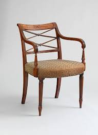 American Furniture 1815 1918 Armchair Charles Honore Lannuier Ca 1810 Armchair Chair Georgian Furniture