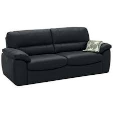 Canape Fixe 3 Places En Cuir Vesuve Coloris Noir Conforama Comparateur Canapecomparateur Canape Canape Fixe 3 Places Canape Fixe Canape Conforama