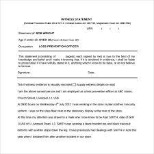Resumes include a summary statement as a standard, but you have the option of mixing yours up and replacing this. Free 12 Sample Witness Statement Templates In Pdf Ms Word