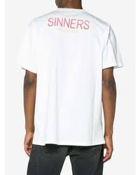 Balenciaga presents a new capsule collection characterized by men's clothing and accessories. Balenciaga Bal Sinners Oversized T Shirt 392 Farfetch Com Lookastic