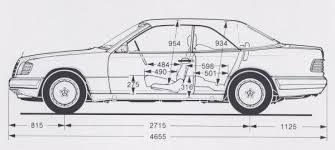 Der diesel c 220d verbraucht im adac ecotest nur 5,5 liter diesel/100 km. A124 De Das Mercedes W124 Cabrio Abmessungen
