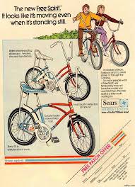 1970 S Banana Seat Bike Sears Free Spirit Bike Free Spirit Blue Bikes