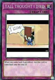 Yu Gi Oh You Ve Activated My Trap Card Pin By Beanie Baby Snail On Group Chat Rp Cards Pokemon Card Memes Funny Yugioh Cards Yugioh Trap Cards