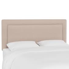 Overstock overstock cream upholstered channeled queen headboard with nailhead trim. Skyline Furniture Headboards Free Shipping Over 35 Wayfair