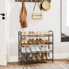 6 Tiers Vertical Shoe Tower, Narrow Corner Shoe Rack, Folding Shoe Cabinet, Space Saving Diy Free Standing Shoes Storage Organizer For Small Entryway,  Closet, Stable & Easy Assembly, Orange - Walmart.Com