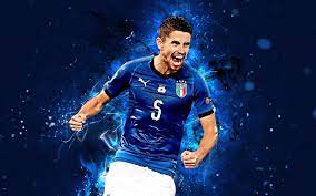Download Wallpapers Jorginho 4k Abstract Art Italy National Team Football Fan Art Jorge Luiz Frello Filho Soccer Neon Lights Italian Football Team Best Football Team Football Sports Wallpapers