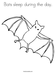 You can also do online coloring for bats sleeping this coloring image dimension is around 600 pixel x 900 pixel with approximate file size for around 56.13 kilobytes. Bats Sleep During The Day Coloring Page Twisty Noodle