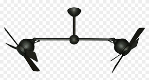 Fan blade span (in.) 42 in. Ceiling Cool Dual Head Ceiling Fan Double Window Fan Ceiling Fan Free Transparent Png Clipart Images Download