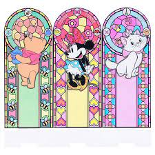 公式 ディズニーストア シークレットスマートフォンスタンド ステンドグラス ディズニーキャラクター ディズニー イラスト ディズニー ミッキー イラスト