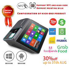 Netum qr code scanner, mini barcode scanner bluetooth compatible, small portable usb 1d 2d bar code scanner for inventory, 2.4g cordless image reader for tablet iphone ipad android ios pc pos. All In One Cash Register With Qr Code Reader Receipt Pritner Rfid Touch Screen 11 6 Inch Android 7 1 Pos System Shopee Malaysia