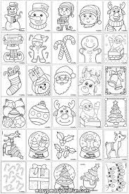 Educational game for children, toddlers and kids pre school age. Christmas Coloring Pages Easy Peasy And Fun