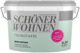Schöner wohnen farben online kaufen bei otto » große auswahl top service top marken ratenkauf & kauf auf rechnung möglich » jetzt bestellen! Schoner Wohnen Kollektion Wand Und Deckenfarbe Trendfarbe Macaron Matt 2 5 L Online Kaufen Otto