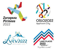 ¿qué significan los anillos de colores de los juegos. Los Logos De Las Ciudades Candidatas Para Los Juegos Olimpicos De Invierno 2022 Zaragoza2022 Logos City Lake Placid
