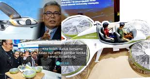 Kami tertarik dengan beberapa foto yang dimuat naik menerusi laman facebook rasmi aerodyne group yang memperlihatkan satu model skala kecil yang berbentuk seperti sebuah kenderaan terbang yang boleh dinaiki oleh dua penumpang. Test Drive Kereta Terbang