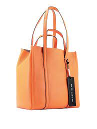 Totes Bags Marc Jacobs The Tag Orange Tote M0014489802 Ikrix Com