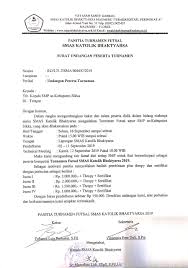 Contoh notulen rapat yayasan 15. Undangan Turnamen Futsal
