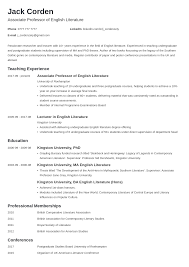 Simple resume template free download 2019. Academic Cv Curriculum Vitae Template Examples Guide
