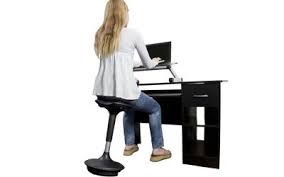 You can use a 65cm yoga ball chair for your office if the desk height is between 74 cm to 76 cms. Exercise Ball Chair Active Sitting Pros And Cons