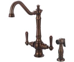 Kitchen faucet finishes | gold, bronze, stainless steel, chrome & more. Americana Two Handle Kitchen Faucet Pioneer Industries