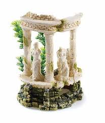 Greek Roman Themed Ancient Ruins Aquarium Ornament Fish Tank Biorb Decoration Fish Tank Decorations Aquarium Ornaments Fish Tank Themes