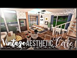 Cute cafe exterior design bloxburg. Bloxburg Aesthetic Vintage Cafe Youtube