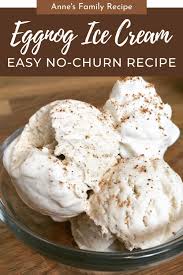 Welcome the summer months with these cooling, delicious ice cream treats. Eggnog Ice Cream Dessert Recipe Christmas Ice Cream Recipes Eggnog Ice Cream Christmas Dessert Table