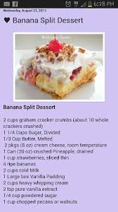 Banana Split Dessert Banana Split Dessert Holiday Desserts Banana Split