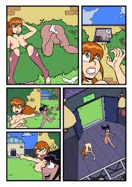 Xbooru - ben 10 cartoon network clothed male nude female cmnf comic  embarrassed embarrassed nude female embarrassing enf female butt nudity  female full frontal nudity female nudity gwen tennyson julie yamamoto  malandra (