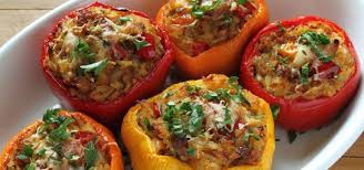 Gefullte Paprika Mit Hackfleisch Rezept In 2020 Hackfleisch Rezept Paprika Mit Hackfleisch Rezepte