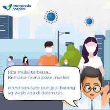 Poster area wajib pakai masker di sekolah. Mayapada Hospital Photos Facebook