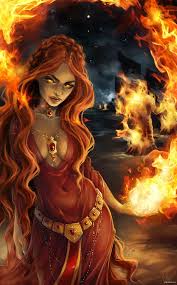 Image Result For Fire Elemental Female Fantasy Girl Fantasy Wolf Fantasy