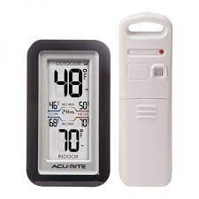 The device consists of two parts. Digital Thermometer With Indoor Outdoor Sensor Thermometers Hygrometers Acurite Weather