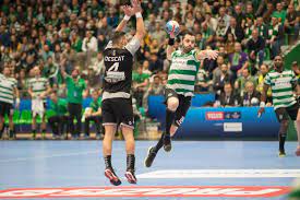 The campeonato nacional de andebol masculino (english: Historico Sporting Apura Se Para Os Oitavos Da Liga Dos Campeoes De Andebol Andebol Sapo Desporto
