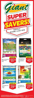 Not all rice is created equal and that is especially true for basmati rice. Giant Super Savers Rice Promotion At Peninsular Malaysia 28 June 2018 4 July 2018