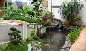 Area tanam di satu sisi. Desain Taman Belakang Untuk Rumah Minimalis Creo House